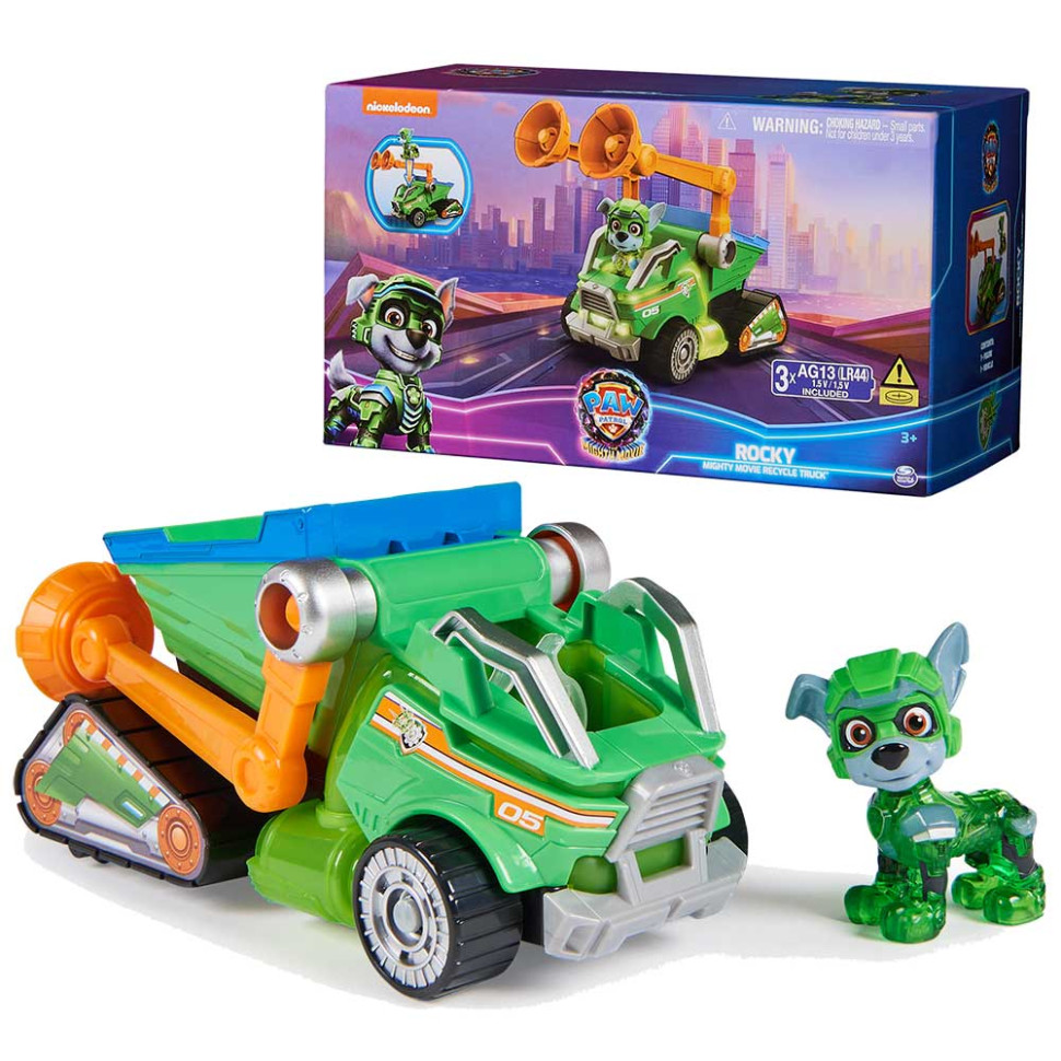 Великий рятувальний автомобіль із цуценям Рокки Spin Master SM17776/5000 зі звуком та світлом