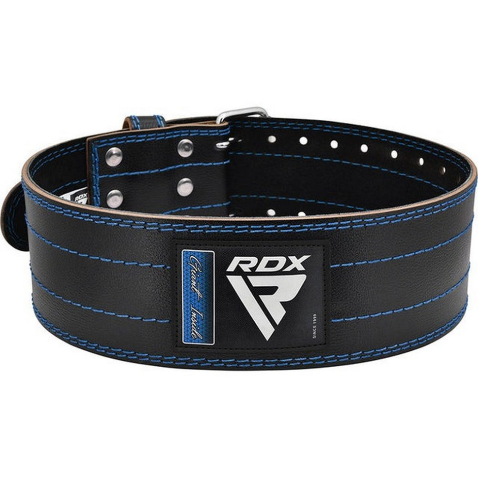 Пояс для пауэрлифтинга RD1 RDX Inc Limited WPB-RD1U-XL, кожаный, Blue, XL