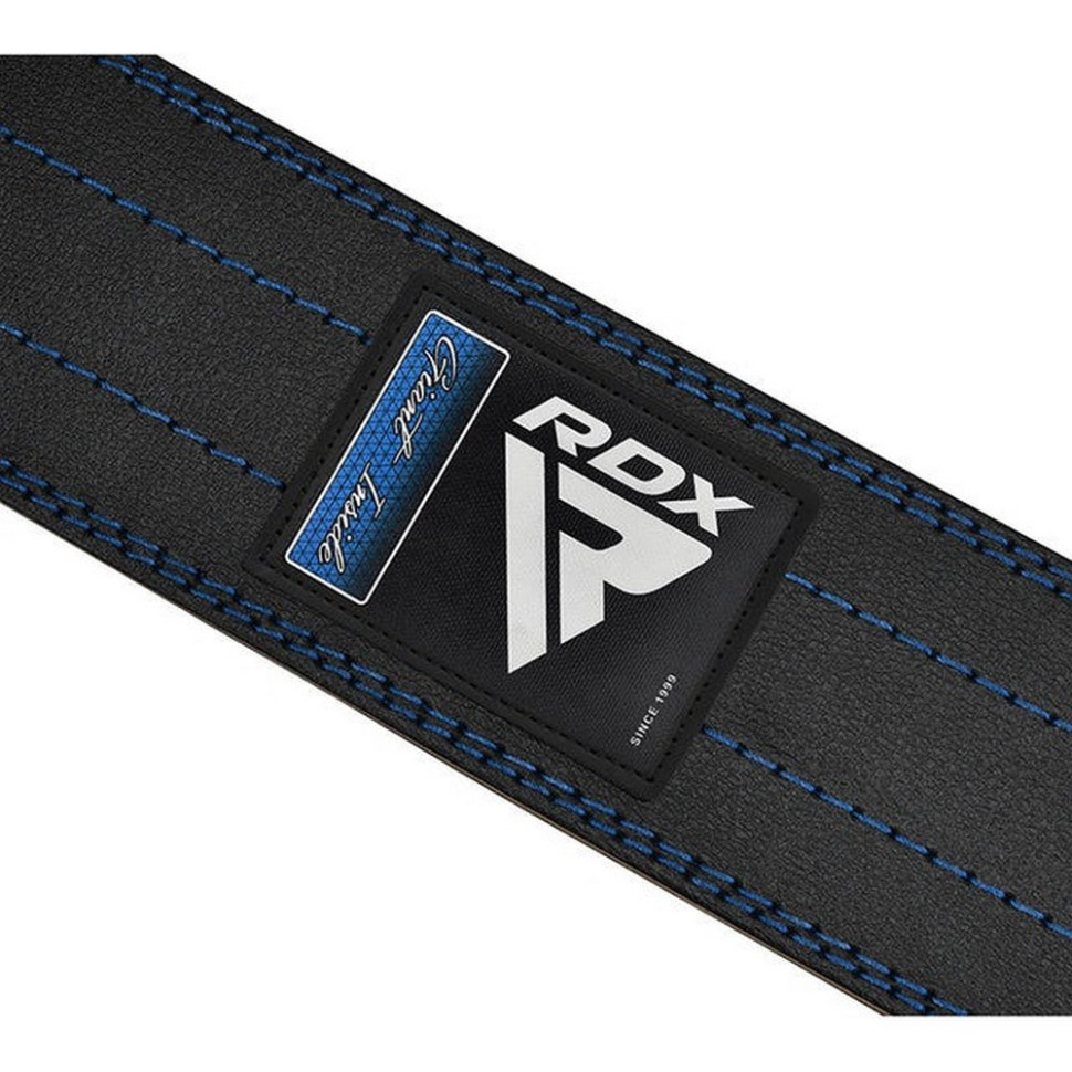 Пояс для пауэрлифтинга RD1 RDX Inc Limited WPB-RD1U-XL, кожаный, Blue, XL