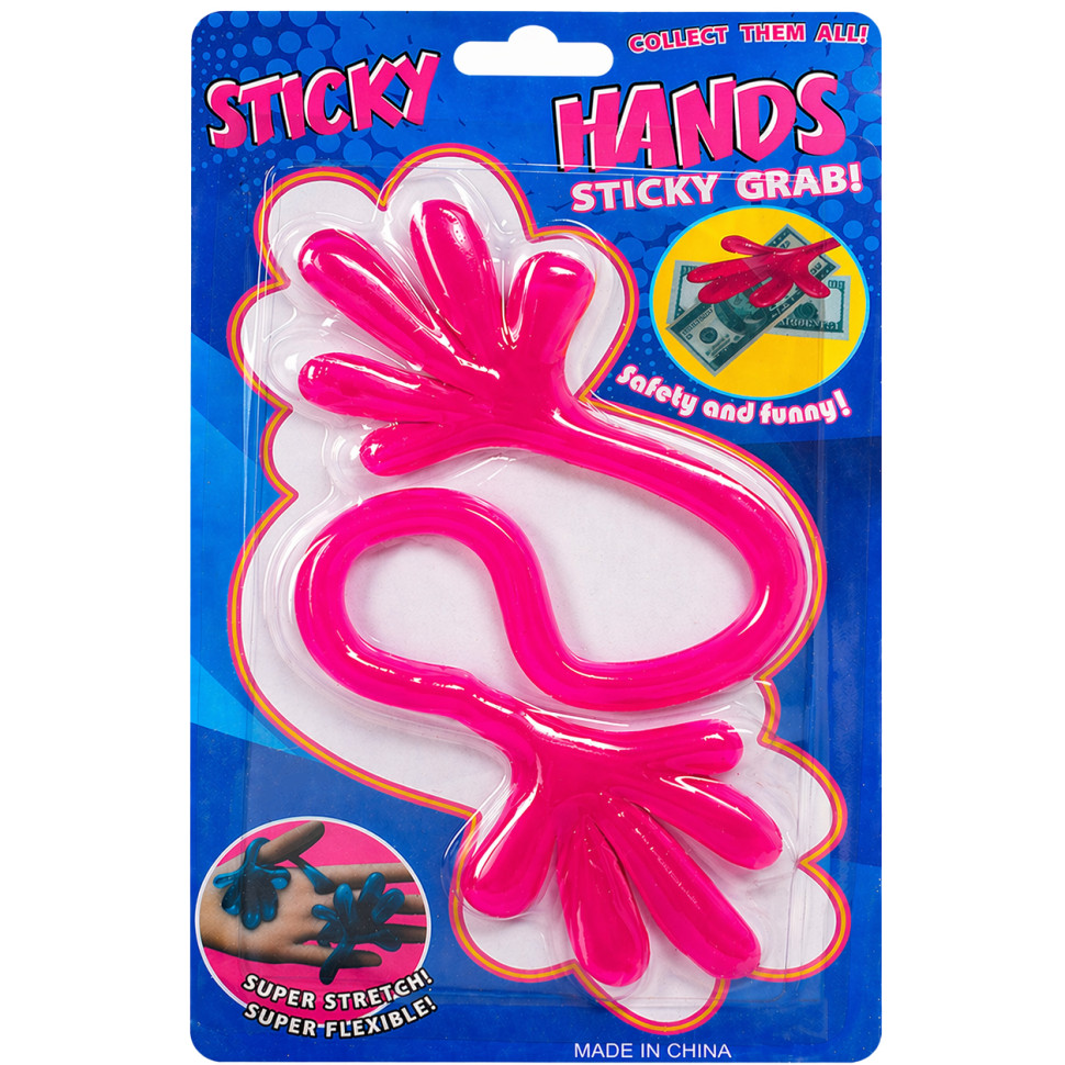 Дитяча іграшка-липучка у вигляді руки Bambi 1102-1578(Pink) тягнеться