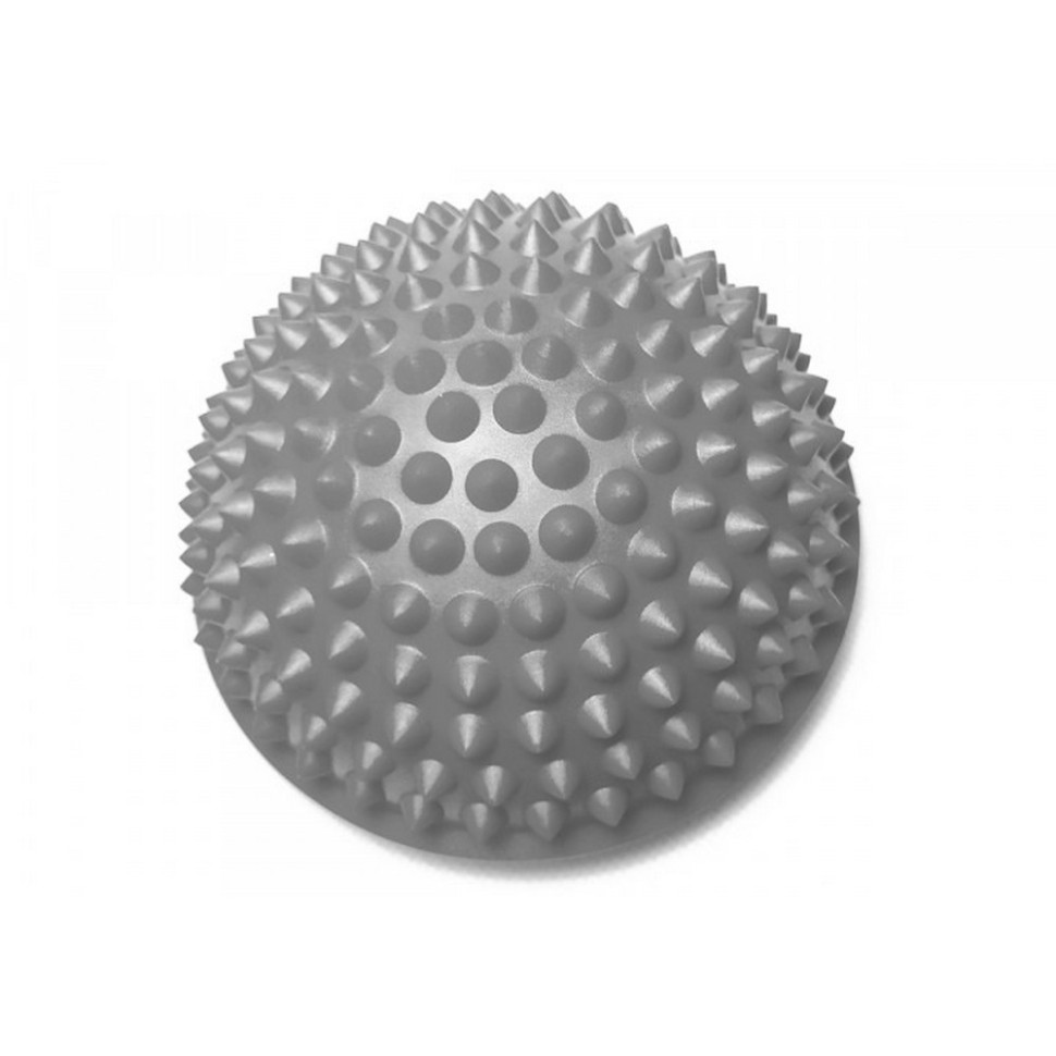 Полусфера массажная киндербол EasyFit EF-3002-GY 15 см, жесткая, серая