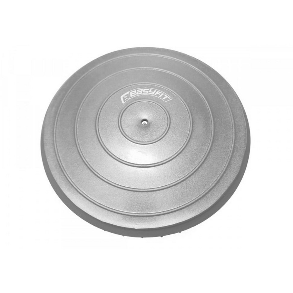 Полусфера массажная киндербол EasyFit EF-3002-GY 15 см, жесткая, серая