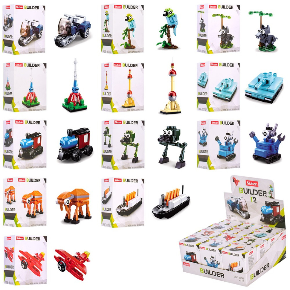 Детский конструктор Транспорт Bambi M38-B0795