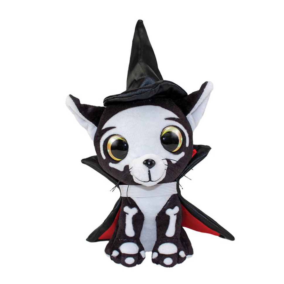 М'яка іграшка Кіт Halloween Spooky Lumo Stars 54984, 15 см