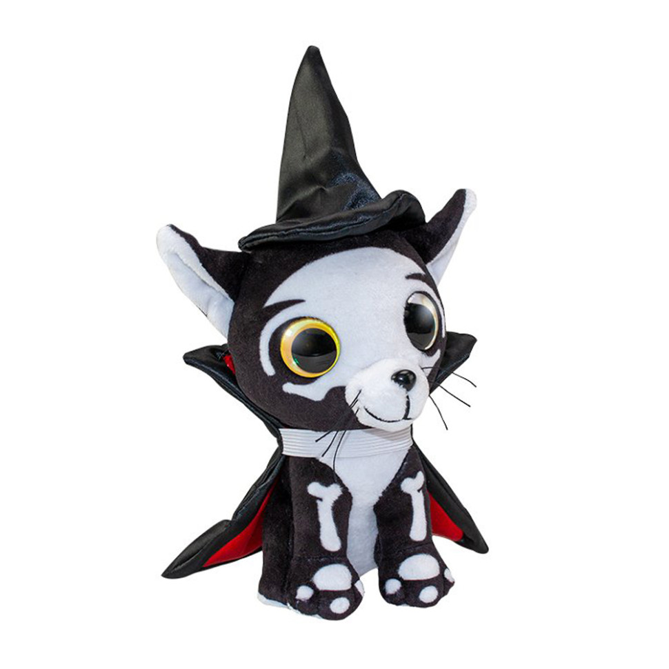 М'яка іграшка Кіт Halloween Spooky Lumo Stars 54984, 15 см