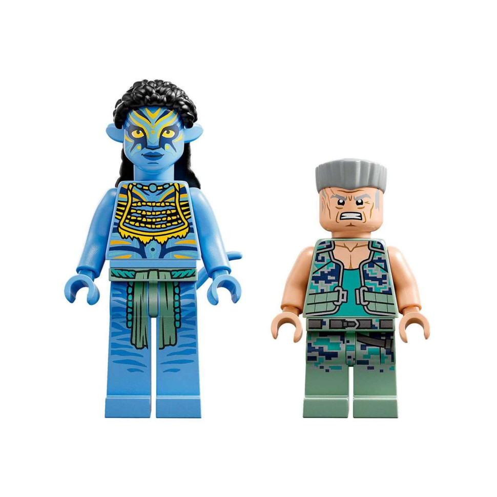 Конструктор LEGO Avatar Нейтири и Танатор против Куаритча в скафандре УМП 75571