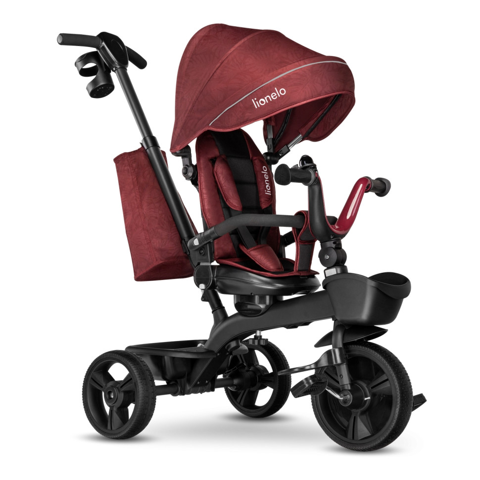 Триколісний велосипед дитячий KORI Lionelo 26210004 RED BURGUNDY