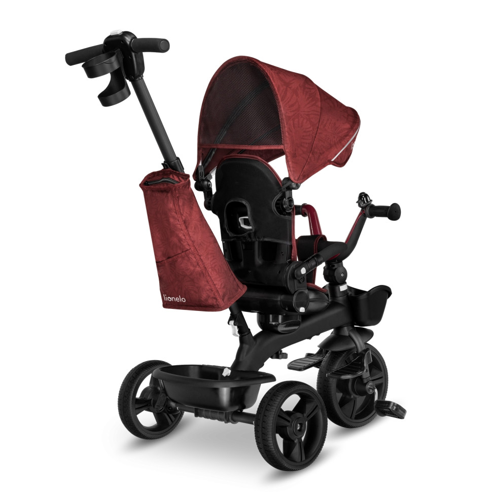 Триколісний велосипед дитячий KORI Lionelo 26210004 RED BURGUNDY