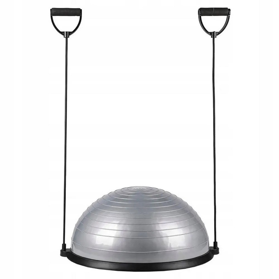 Балансувальна платформа Bosu Ball Springos BT0002, 57 см, Silver