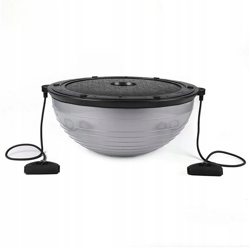 Балансувальна платформа Bosu Ball Springos BT0002, 57 см, Silver