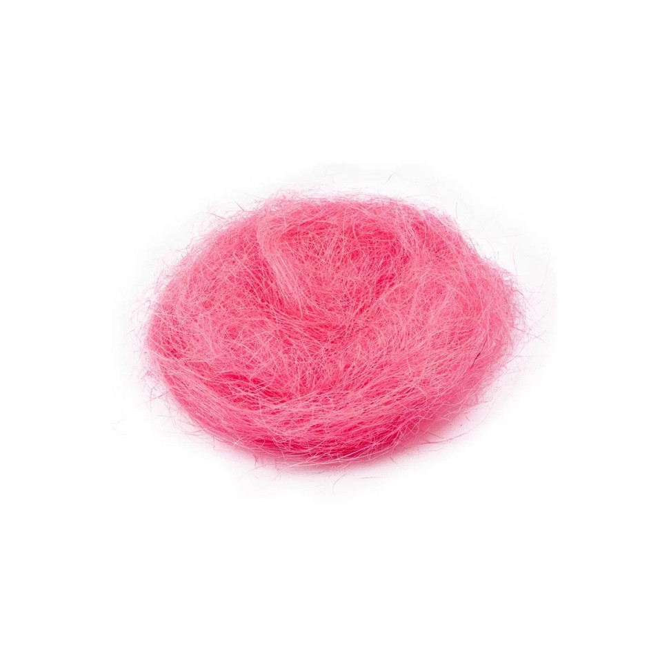 Декоративний наповнювач Сизаль Santi 742785 натуральний, 30 грам, рожевий