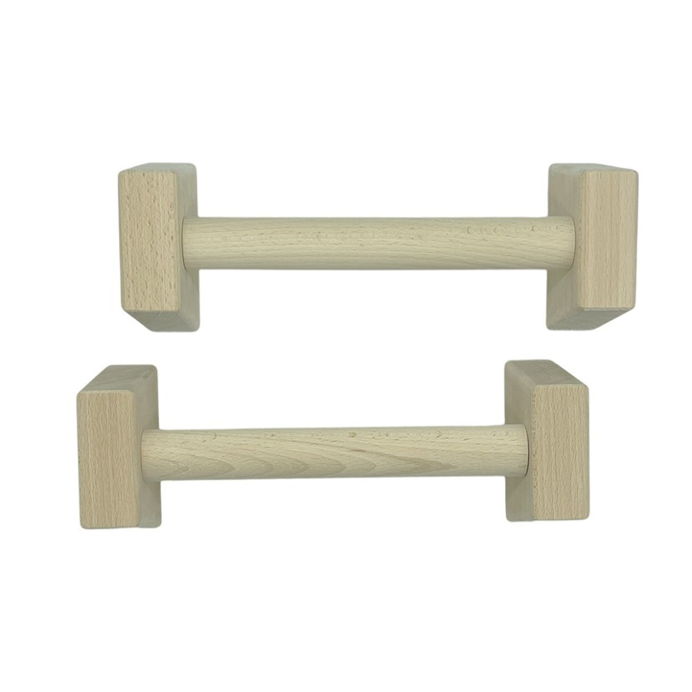 Паралетси, упори для віджимання дерев'яні Wood Gym Push Up Newt NE-WD-40 з бука 40 см 2 шт