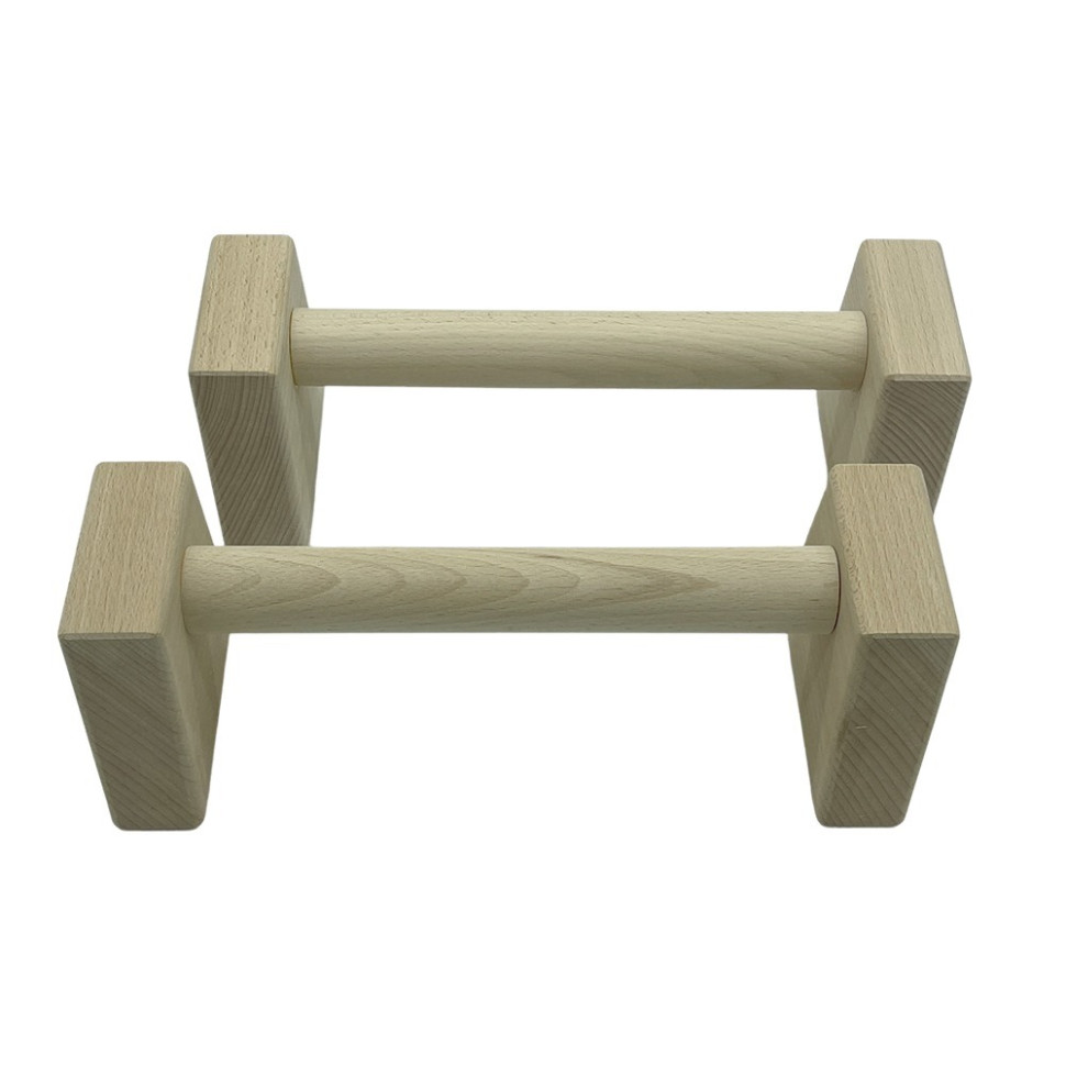 Паралетси, упори для віджимання дерев'яні Wood Gym Push Up Newt NE-WD-40 з бука 40 см 2 шт