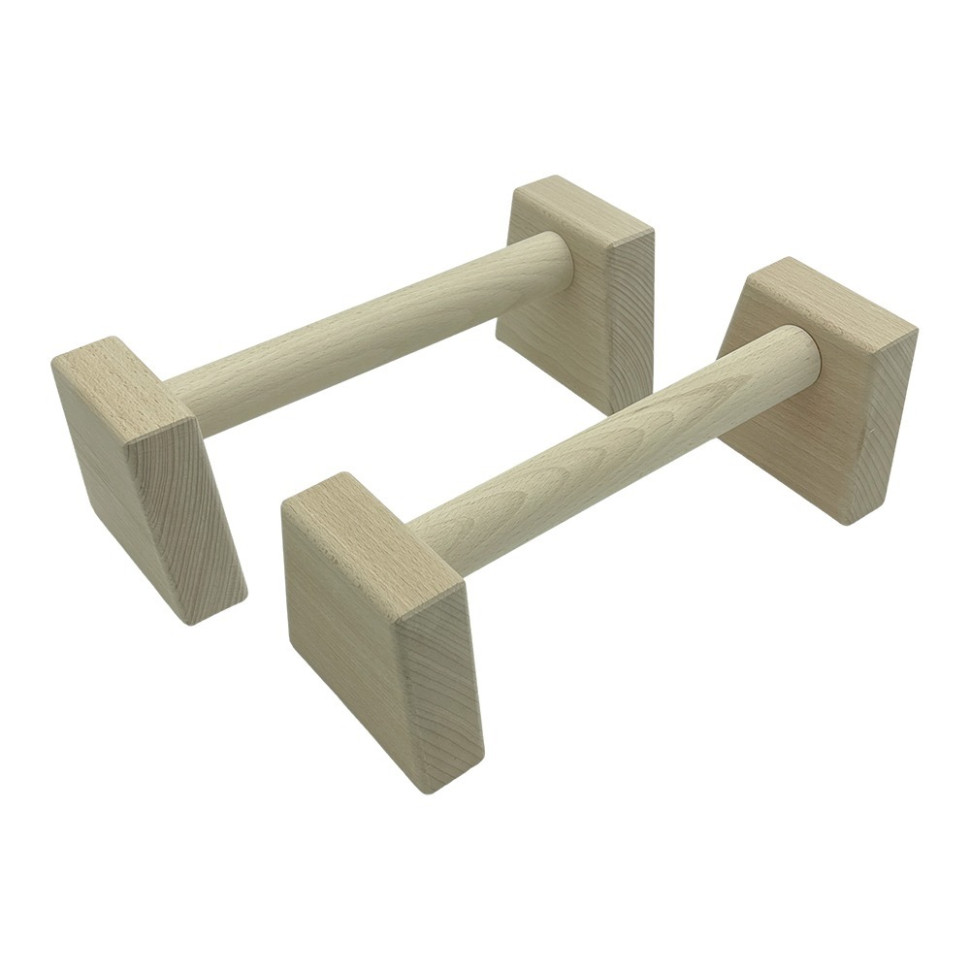 Паралетси, упори для віджимання дерев'яні Wood Gym Push Up Newt NE-WD-40 з бука 40 см 2 шт