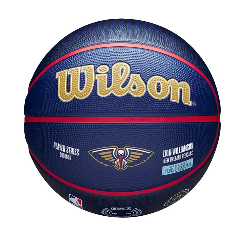 Мяч баскетбольный NBA PLAYER ICON OUTDOOR BSKT ZION Wilson WZ4008601XB7 №7