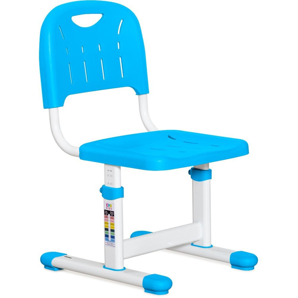 Детский стульчик Evo-kids EVO-301 BL регулирование высоты, голубой