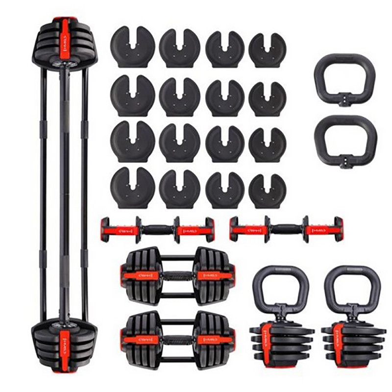 Набор гантелей 3 в 1 SGR18 PRO SET HMS 17-57-071, 20 кг