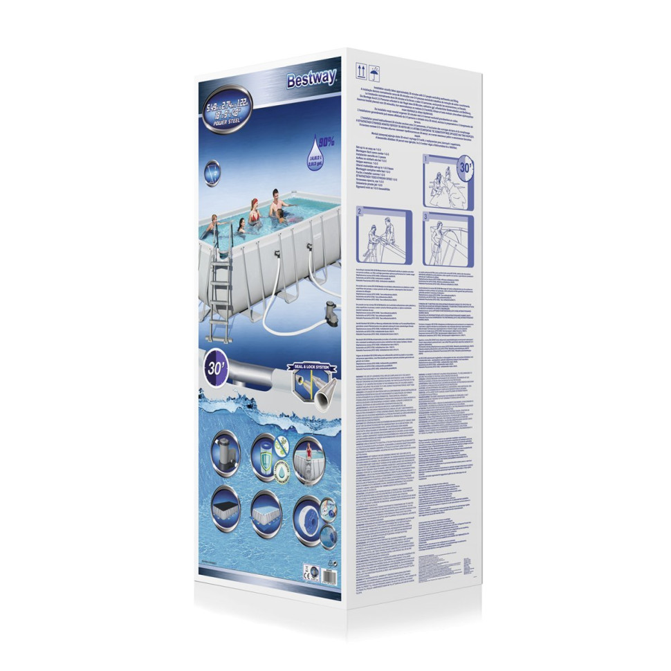 Каркасный бассейн Bestway 56465, 549х274х122 см, 14812 л