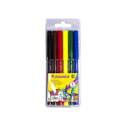 Детские Фломастеры "Фломики" COLOR-IT CR550-6 6 цветов Детские Фломастеры "Фломики" COLOR-IT CR550-6 6 цветов