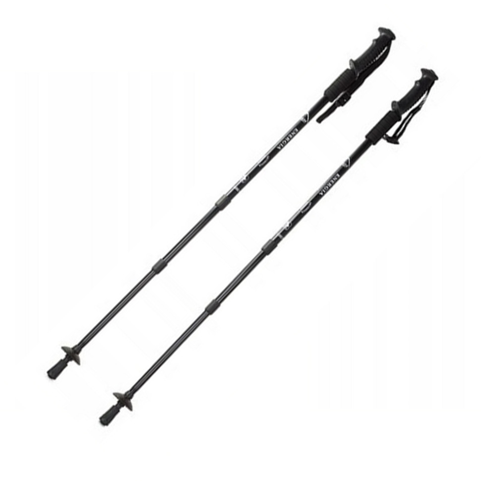 Палиця для скандинавської ходьби Energia EasyFit EF-3924-BK, чорна