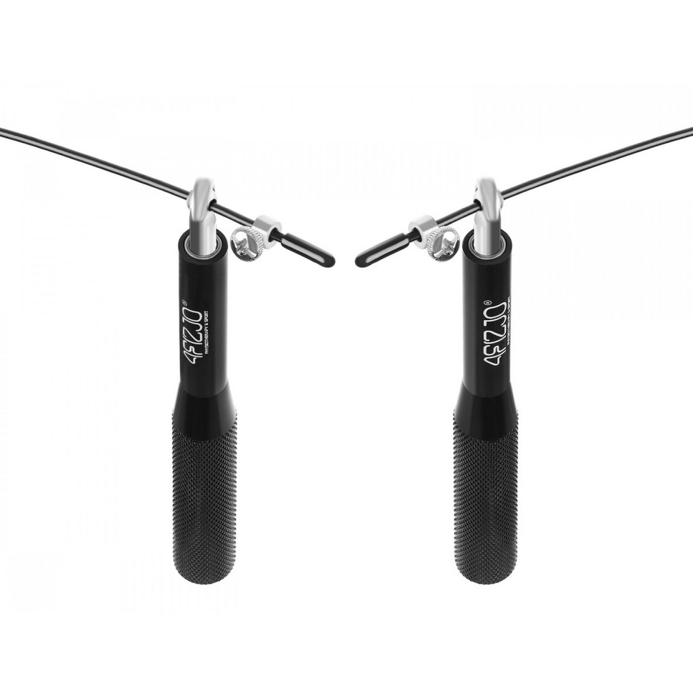 Скакалка скоростная для кросфита Speed Rope 4FIZJO 4FJ1158 Black