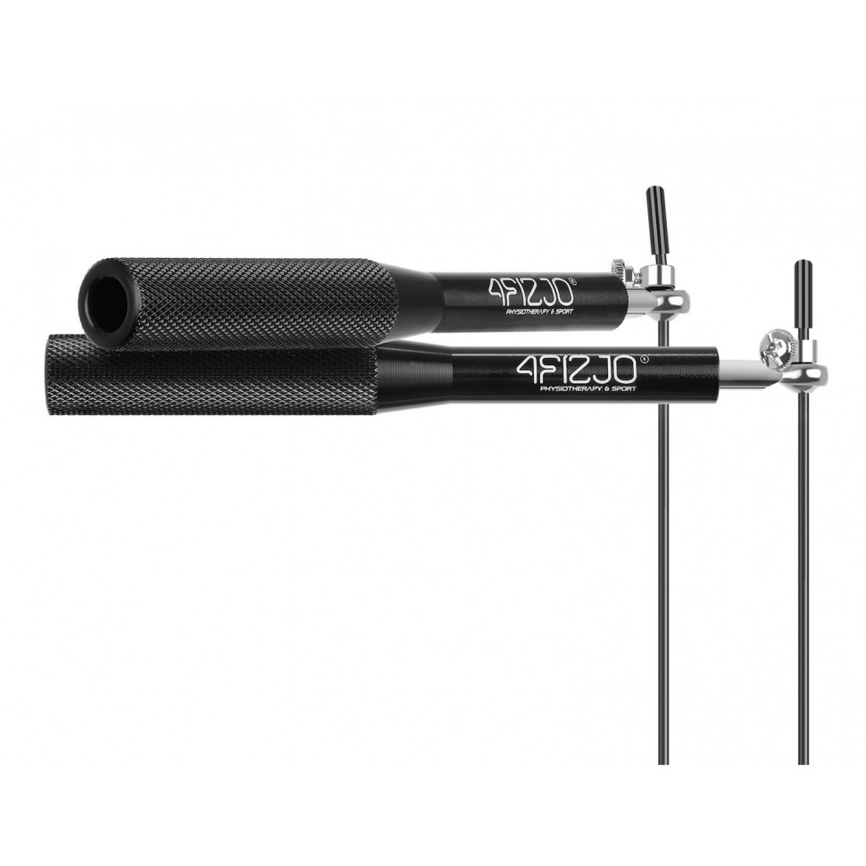 Скакалка скоростная для кросфита Speed Rope 4FIZJO 4FJ1158 Black