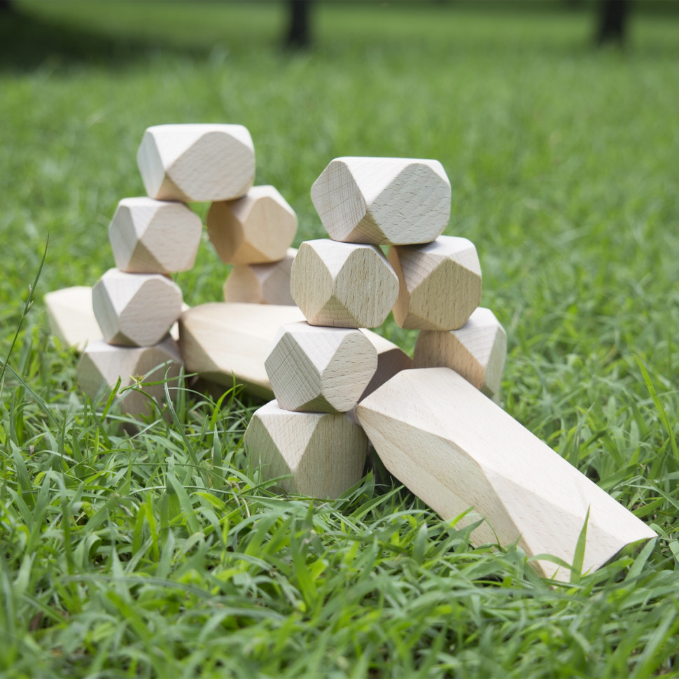 Дерев'яні блоки Natural Play 