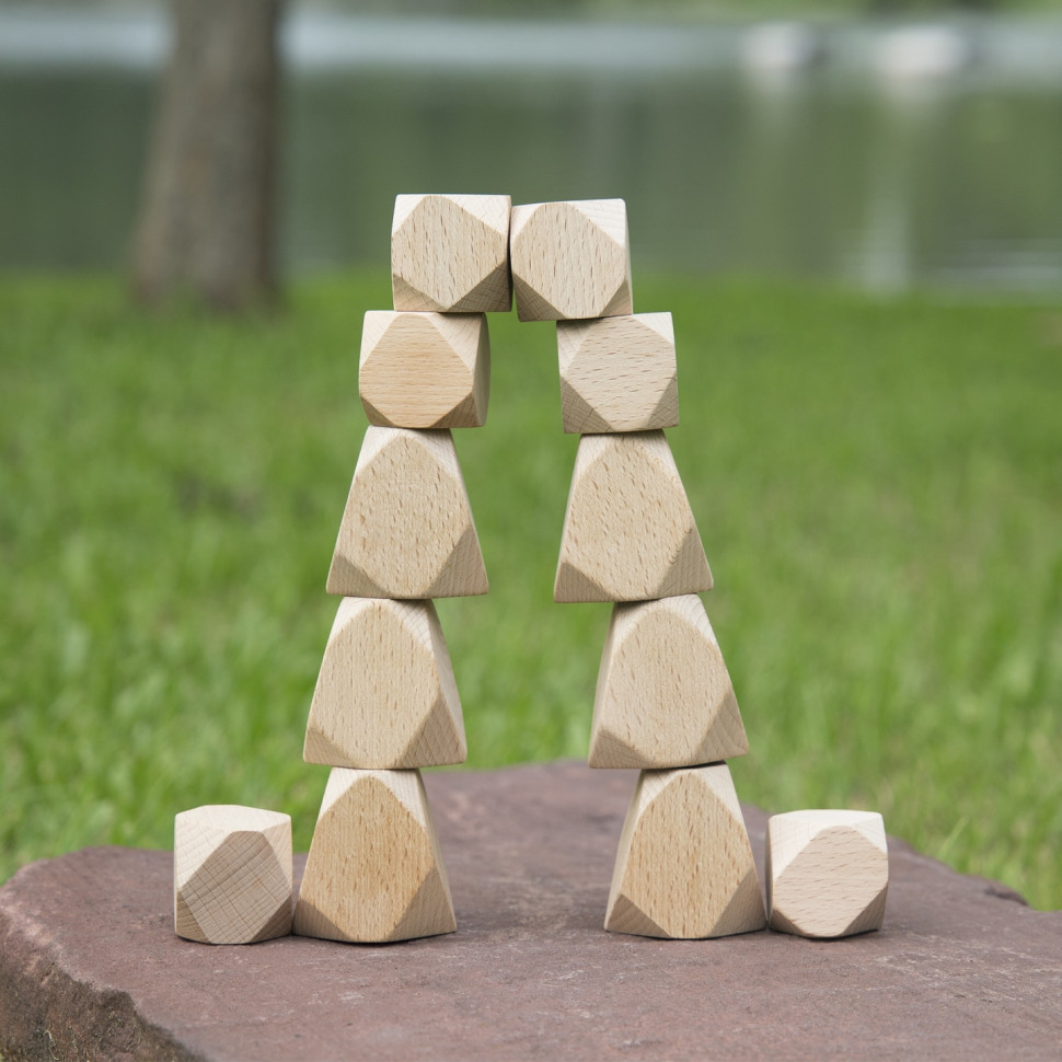 Дерев'яні блоки Natural Play 