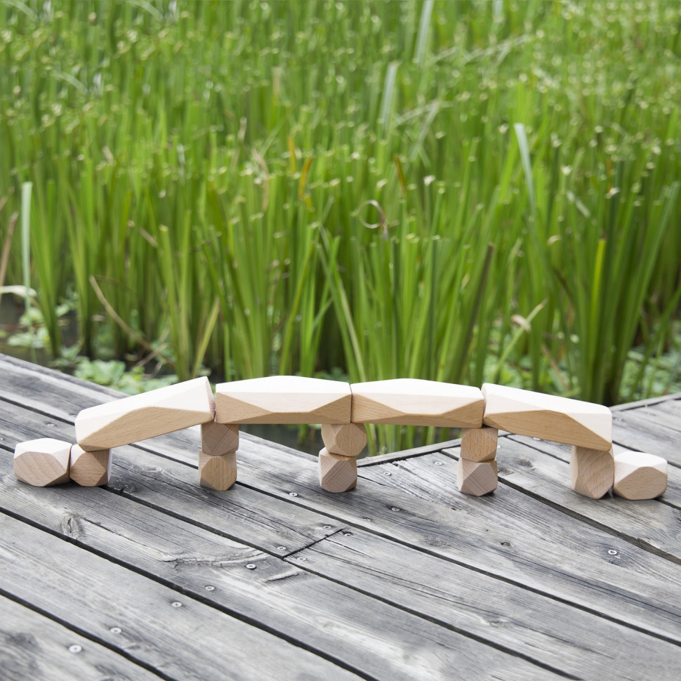 Дерев'яні блоки Natural Play 