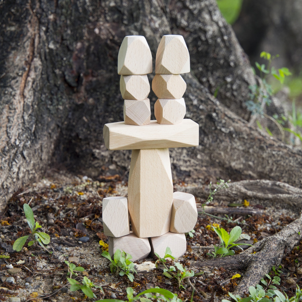 Дерев'яні блоки Natural Play 