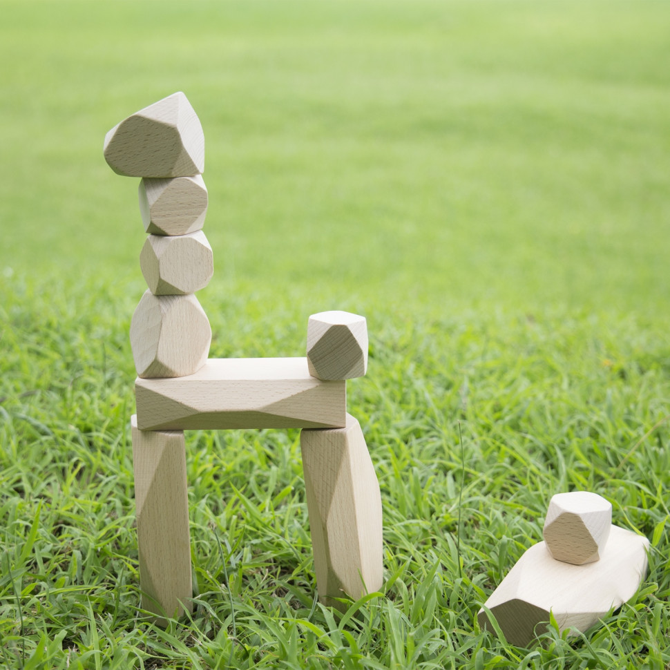 Дерев'яні блоки Natural Play 