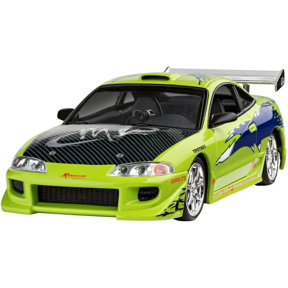 Збірна модель Автомобіль Mitsubishi Eclipse 1995 Revell RVL-07691 з к/ф Форсаж, рівень 3, 1:25