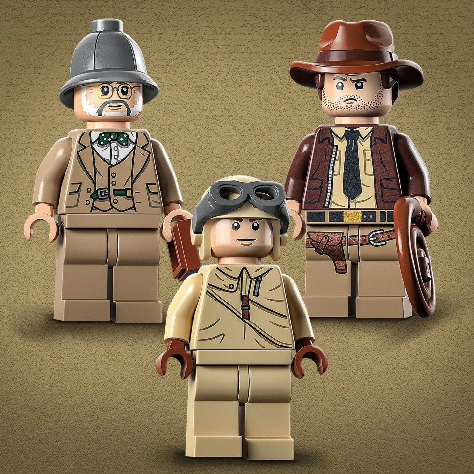 Конструктор LEGO Indiana Jones Преследование истребителя 77012, 387 деталей