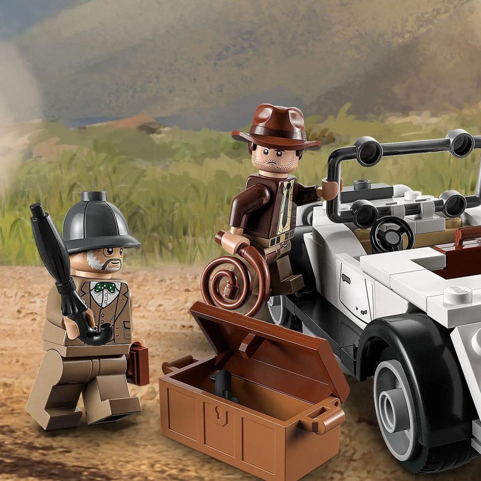 Конструктор LEGO Indiana Jones Преследование истребителя 77012, 387 деталей