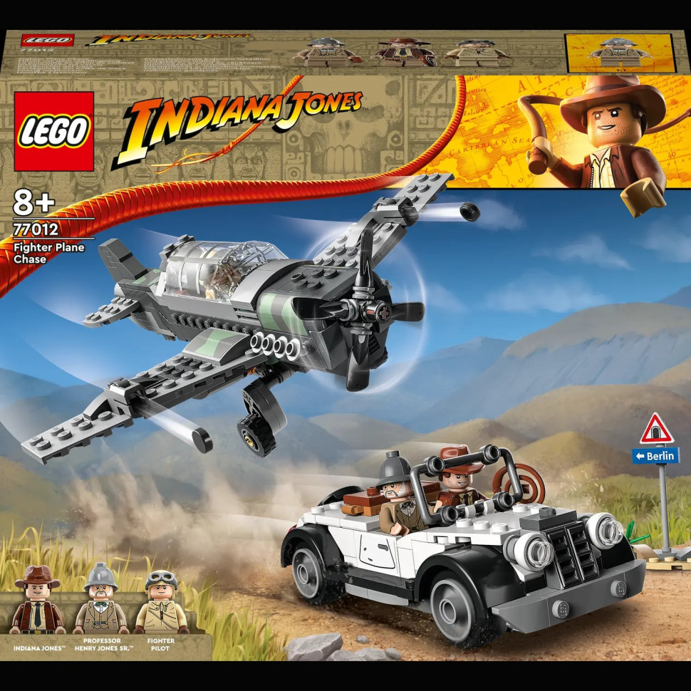 Конструктор LEGO Indiana Jones Преследование истребителя 77012, 387 деталей