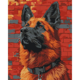 Картина по номерам "Верность во взгляде" Art Craft 11763-AC 40х50 см