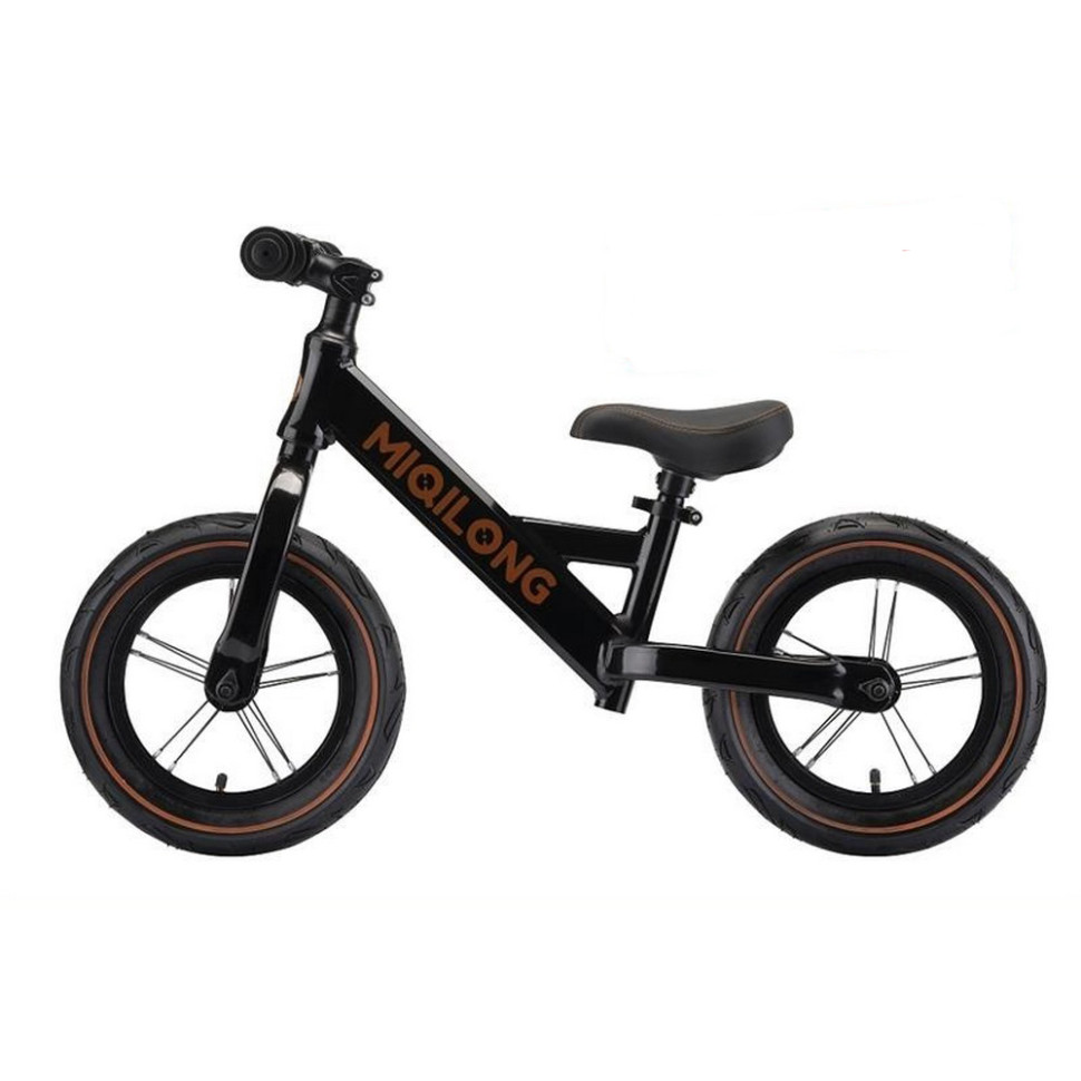 Беговел детский Miqilong ZCY-HP12-BLACK диаметр 12