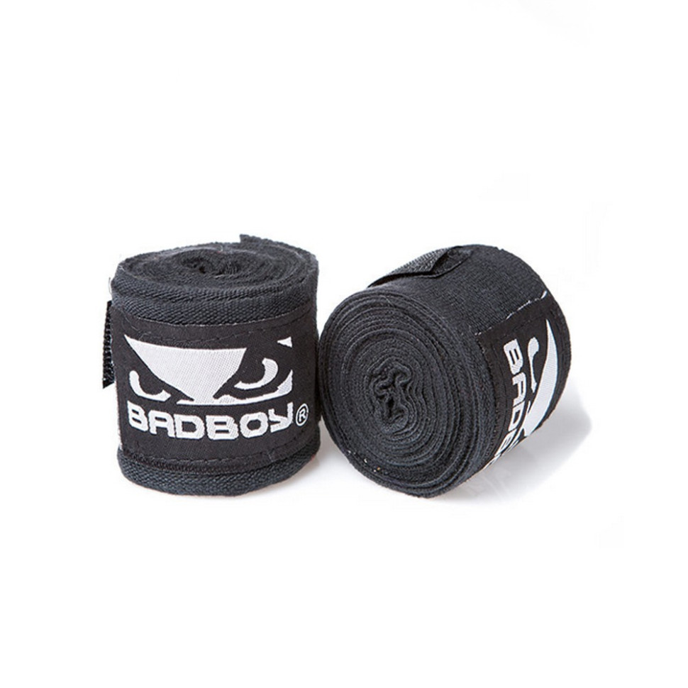 Боксерські бинти Bboy Newt NE-BB-543-BL 3 метри, чорні 
