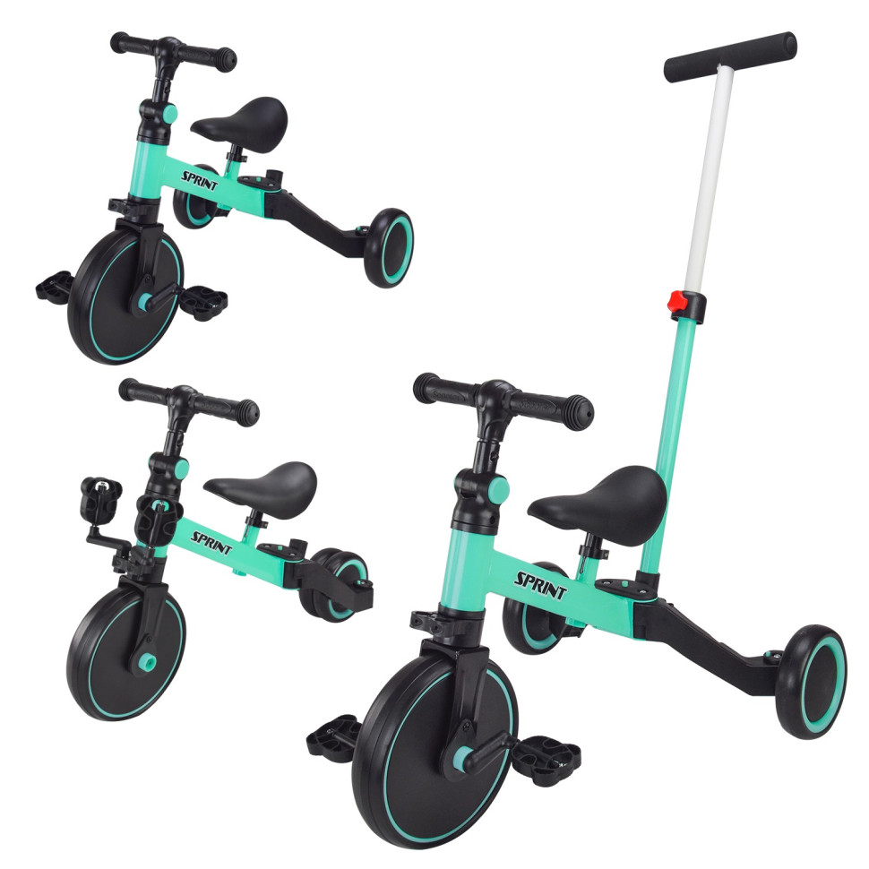 Велосипед 3-х колісний Sprint Bambi TR2452 бірюзовий