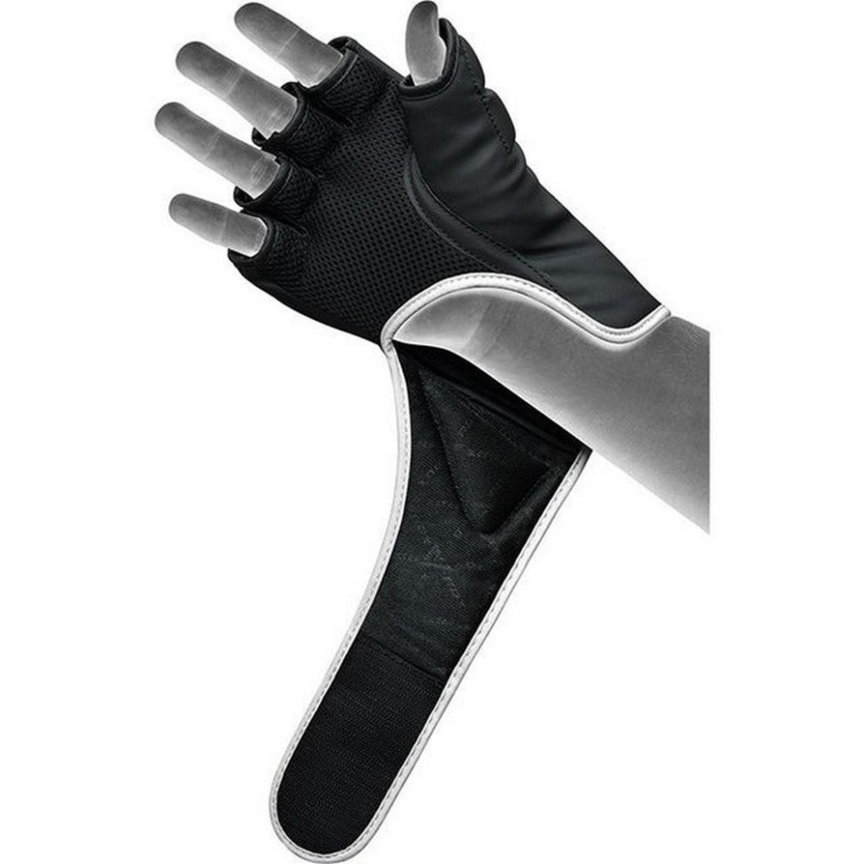 Перчатки для ММА F6 KARA Matte RDX Inc Limited GGR-F6MW-L, White, L (капа в комплекте)