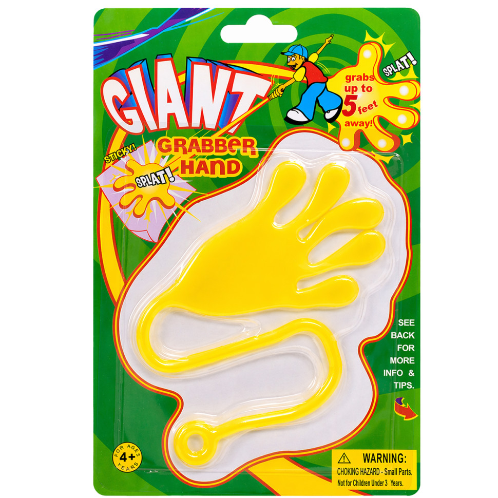 Дитяча іграшка-липучка у вигляді руки Bambi 1102-1578(Yellow-1) тягнеться