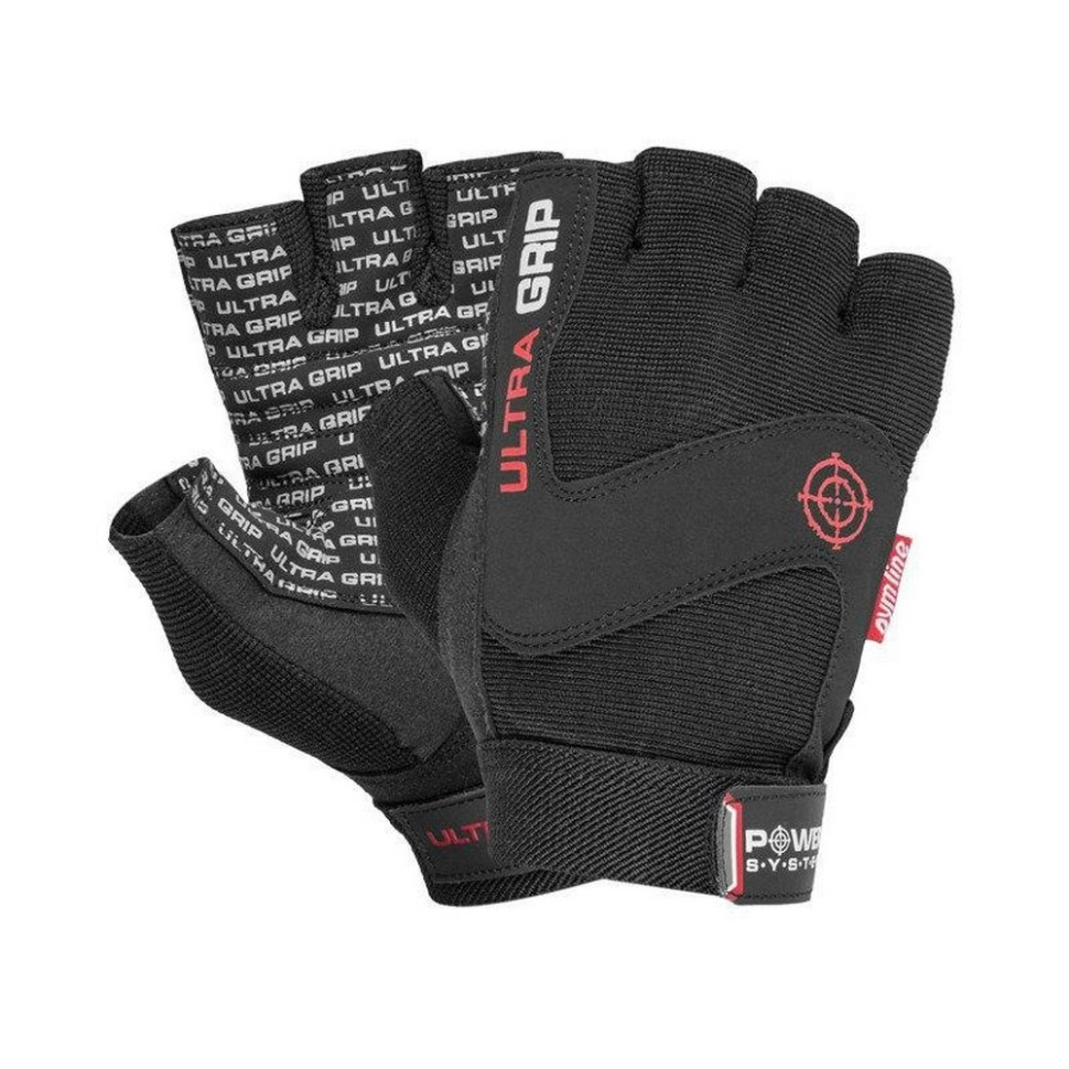 Перчатки для фитнеса Ultra Grip Power System PS-2400_L_Black, L 23 см