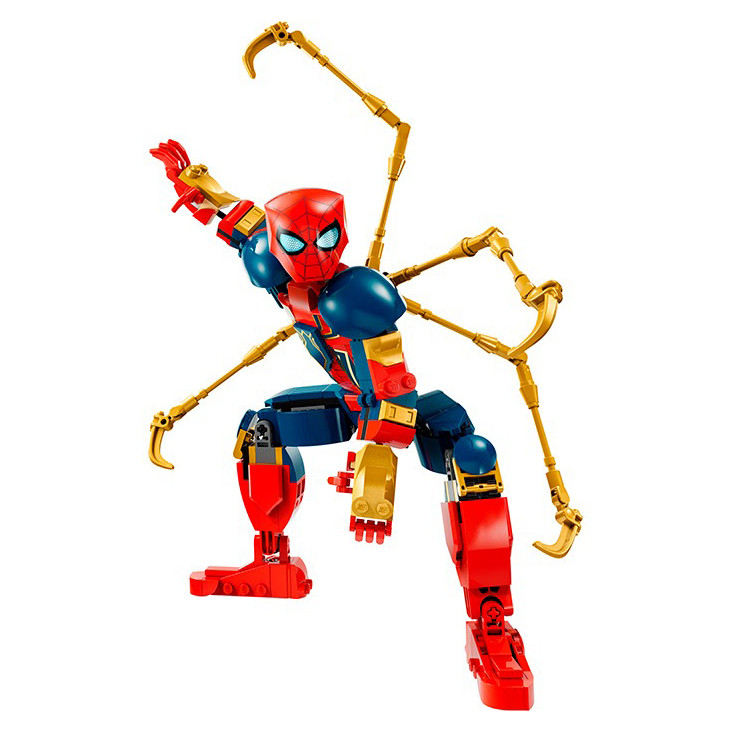 Конструктор Lego Marvel Фигурка Железного Человека-Паука для сборки 303 детали