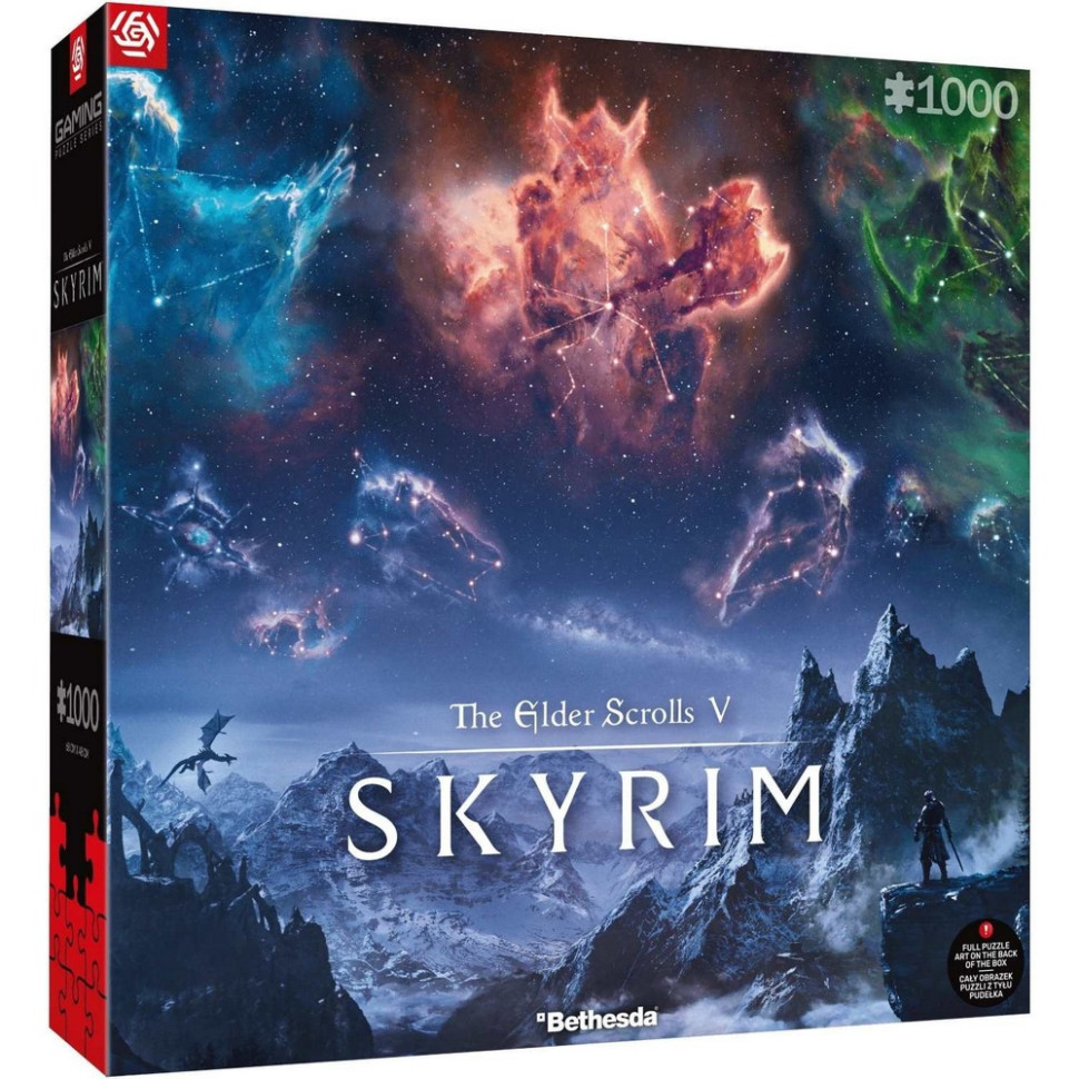 Пазл классический The Elder Scrolls V – Skyrim GoodLoot 5908305246763, 1000 элементов