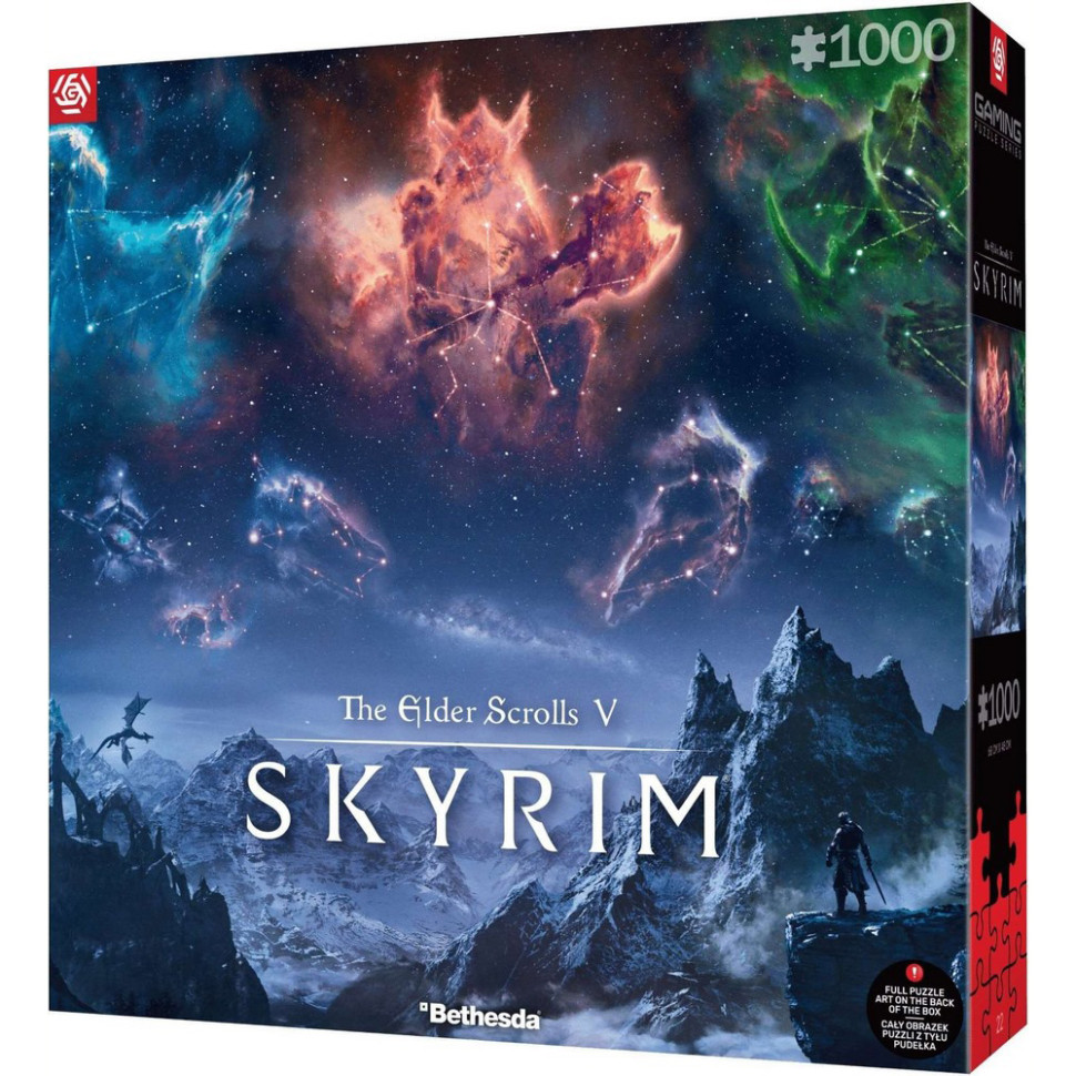 Пазл классический The Elder Scrolls V – Skyrim GoodLoot 5908305246763, 1000 элементов