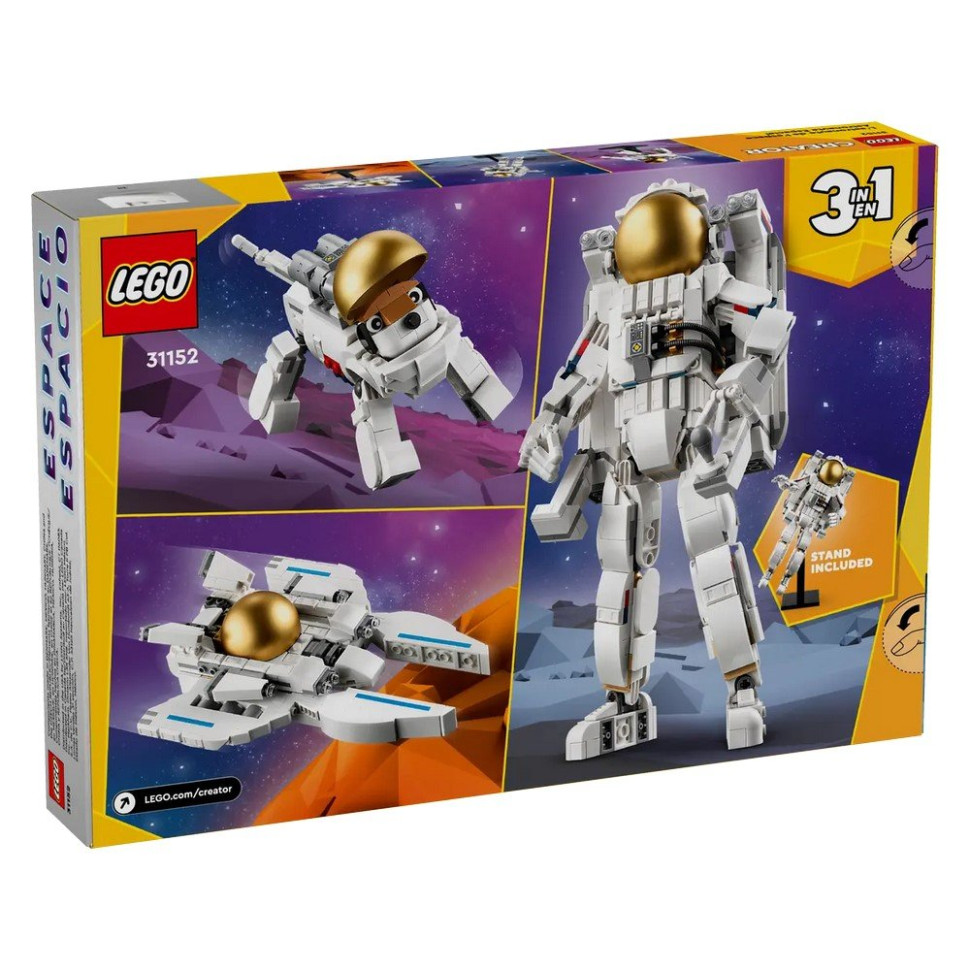 Конструктор Космонавт LEGO 31152, 647 деталей