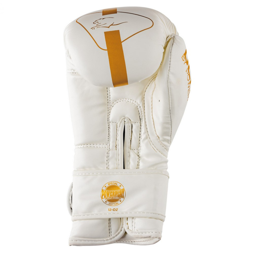 Боксерские перчатки 3089 Alpha PowerPlay PP_3089_12oz_White, размер 12 унций