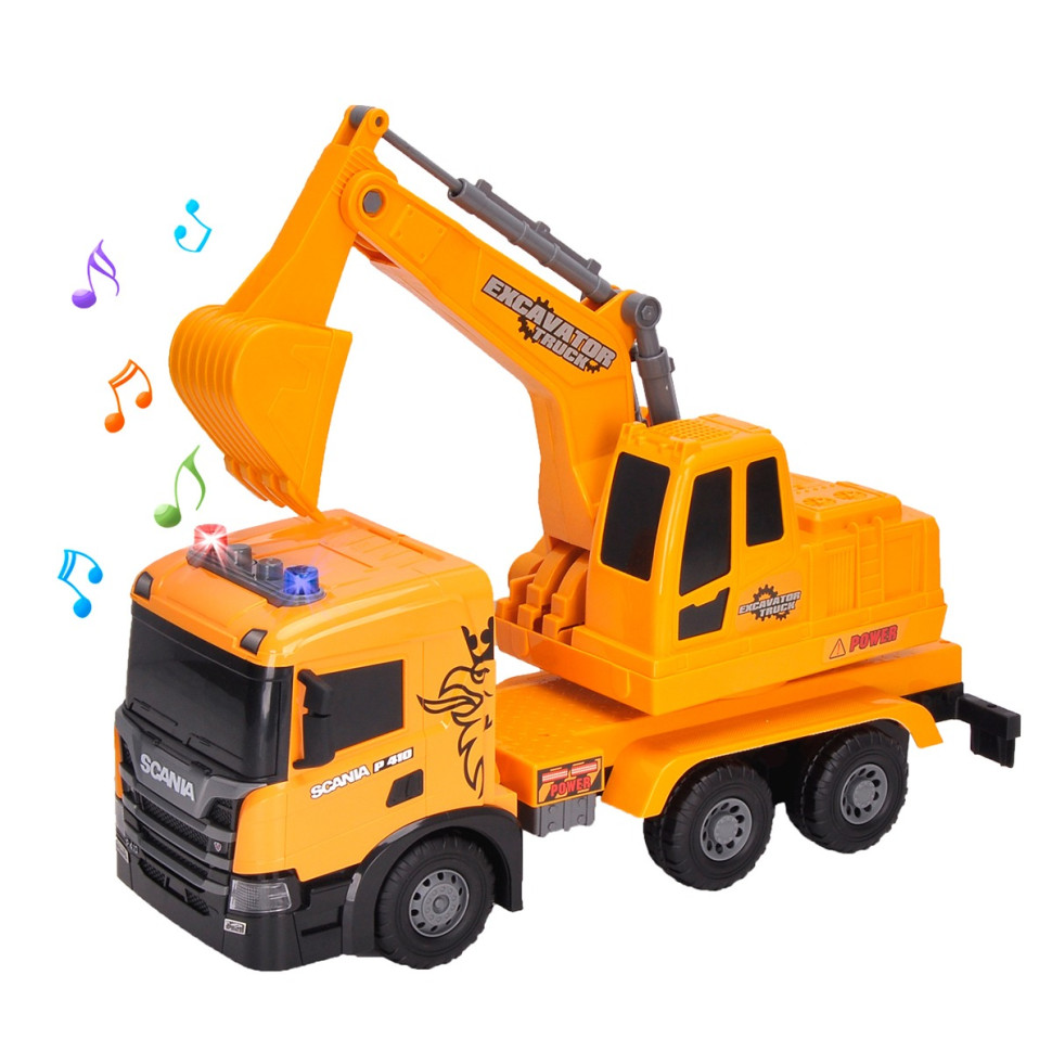 Автомодель екскаватор SCANIA TechnoDrive 5006KS, серії