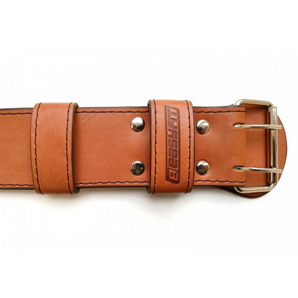 Пояс атлетичний DeciBelt EasyFit EFTB-BR2XL коричневий 2XL