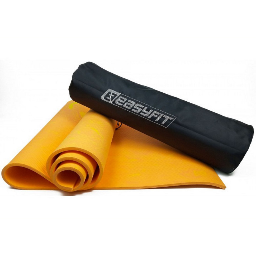 Коврик для йоги и фитнеса PER Premium Mat EasyFit EF-1930s-1-O 8 мм 